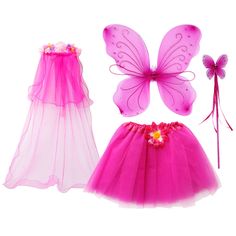 PRICES MAY VARY. Polyester ★ Material-- This fedio girl’s fairy costume set made of prime polyester. ★ Advantages-- Quality polyester made & Adorable design & Well constructed. This cute girl fairy costume set made of prime polyester which is durable. The wings have well construction that you could hold up well. & Cute tutu with soft stretchy elastic waisbands that is suitable for varying sizes. & Matching floral headband with 2-tier veil. & This fairy costume prefect for Christmas pageant, Birt Blue Fairy Costume, Fairy Halloween Costumes, Princess Fairy, Blue Fairy, Up Costumes, Princess Costume, Fantasias Halloween, Dress Halloween Costume