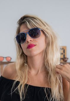 Aviator sunglasses for men and women. Made of vintage parts (temples, bridge, barrel, nose pads) created in 1975 and assembled in 2022. Indigo matte frame with blue and yellow gradient lenses. UV protection Recommended for big faces or if you like big sunglasses Size: front width 14,5 cm (5.70 inch), front height 5,5 cm (2.16 inch), temple length 13,2 cm (5.19 inch) You can manually adjust temples and nose pads for the best fit Includes cleaning cloth, cotton pouch and wooden case Silicone templ Blue And Yellow Gradient, Womens Eyewear, Natural Oils For Skin, Yellow Gradient, Big Sunglasses, Frame Blue, Aviator Sunglasses Mens, Big Face, Aviator Style