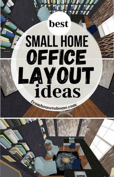 the best small home office layout ideas to use in your work space or living room