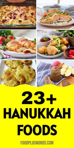 25 + hanukkah foods that are delicious and easy to make at home