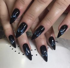 Short Square Nails, Cute Gel Nails, Nail Swag, Dark Nails, Pretty Nail Art, Fire Nails, Square Nails, Long Acrylic Nails, Swag Nails