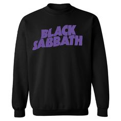 Black Sabbath fans will love this iconic logo graphic sweatshirt. Black Sabbath fans will love this iconic logo graphic sweatshirt. Crewneck Long sleevesFABRIC & CARE Cotton, polyester Machine wash Imported Gender: male. Age Group: adult. Material: Cotton Blend. Black Fan Apparel Sweatshirt For Fall, Band Merch Sweatshirt With Logo Print For Fall, Fall Band Merch Sweatshirt With Logo Print, Band Merch Logo Print Sweatshirt For Fall, Black Cotton Sweatshirt With Logo, Black Band Logo T-shirt For Fall, Black Logo Sweatshirt With Crew Neck, Black Logo Crew Neck Sweatshirt, Black Crew Neck Sweatshirt With Logo