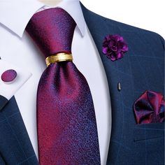 31% OFF ON DESIGNER MEN'S WEDDING SILK TIES. DON'T MISS IT! Score from the best selection of products available online. Our store is gladly offering you the Designer Men's Wedding Silk Ties at a 31% discount! Shop now, as this item won't last forever! Buy from us and be guaranteed: Premium-quality products Fast, worldwide delivery A friendly customer service team ready to answer any product or order inquiries A flexible return policy DESIGNER MEN'S WEDDING SILK TIES: VIEW DETAILS Material: 100% Pocket Square Size, Woven Ring, Necktie Set, Tie For Men, Cufflink Set, Red And Teal, Wedding Ties, Tie Styles, Mens Neck Ties