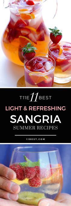 the 7 best light and refreshing sangria summer recipes