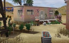 Desert Shack, Artist Homes, Sims 3 Mods, Salton Sea, Desert Living, Gta V