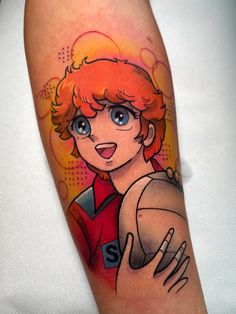 Mila hazuki shiro pallavolo volley sport manga anime tattoo tatuaggio lovers color cartoon Anime