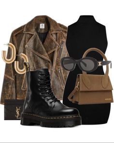 Mode Grunge, Fest Outfits, Elegantes Outfit, Mein Style, Baggy Pants, Going Out Outfits, Fall Fashion Outfits, Casual Style Outfits, Looks Style