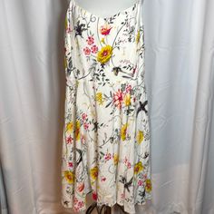 Size Xxl And The Beauty, Old Navy Floral Dress. White With Yellow And Pink Flowers. Side Zipper Closure. Elastic Band In Back. Empire Waist Line, V-Neck With Adjustable Straps. Fully Lined Rayon/Viscose Blend. Womens Navy Dress, Navy Floral Dress, Stripped Dress, Navy Midi Dress, Sleeveless Dress Summer, Chambray Dress, Striped Midi Dress, Sleeveless Floral Dress, Old Navy Dresses