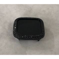 Black on Black 38mm 40mm 41mm 42mm 44mm 45mm Black Apple Watch Case Cover Custom Black Plated 14k Gold Bezel for Watch Band Lab Diamonds Micro Pave Series 1,2,3,4,5,6,7,8 SE. Pretty Apple Watch Jewelry. Custom plated in Black 14k gold and set with high quality lab diamonds. Black Bezel with micro pave lab diamonds. Snap closure, easy to get on and off. Access to all button. Does not fit the all ceramic watch. This listing is for a bezel cover only. No band. For band color selections click the ap Pretty Apple Watch, Apple Watch Jewelry, Apple Watch Cover, Black Apple Watch, Candy Watch, Ceramic Apple, Diamond Bling, Custom Plates, Ceramic Watch