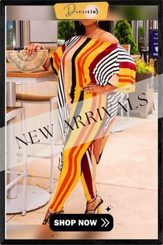 Color Block Striped Long Sleeve Blouse with Pants Suit Sets Stretch Multicolor Sets For Fall, Multicolor Long Sleeve Sets For Fall, Summer Multicolor Two-piece Pant Set, Casual Multicolor Long Sleeve Pant Set, Multicolor Two-piece Pant Set For Spring, Multicolor Matching Pant Set For Spring, Multicolor Long Sleeve Matching Pant Set, Casual Multicolor Sets For Fall, Casual Multicolor Two-piece Pants Set