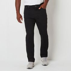 This pair of jeans from mutual weave's big and tall collection is the perfect denim for your athletic build. They are cut from structured stretch-denim in a tapered leg and feature a classic button-zip fly and 5-pocket tailoring.Closure Type: Button & ZipperPockets: 1 Front Coin Pocket, 2 Front Slip Pockets, 2 Back Slip PocketsRise: At WaistFiber Content: 99% Cotton, 1% SpandexFabric Description: DenimInseam: 36 InCare: Machine Wash, Tumble DryJean Style: Tapered Leg Jeans, Athletic Fit JeansCou