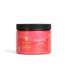 Curl Color Flamingo Pink As I Am Curl Color Flamingo Pink | Pink | Sally Beauty All Natural Hair Color, As I Am Curl Color, Hair Color Levels, Curl Definition, Temporary Hair Color, Sally Beauty, Twist Outs, Flamingo Pink, Rod Set