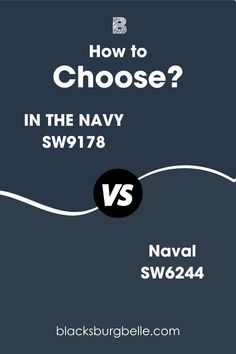 an image of the navy and naval seal with text that says how to choose? in the