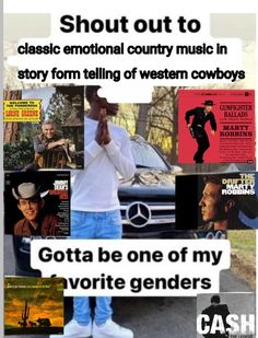 A meme about good classic country music (I recommend to you Marty Robbins and Johnny cash by the way) Mlm Cowboy, Gay Cowboy Art, Gay Cowboy Aesthetic, Marty Robbins, Cowboy Aesthetic, Western Aesthetic, Baby Cowboy, Red Dead, Johnny Cash