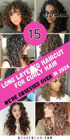 *** Transform your curly hair with these long layered haircut ideas tailored for 2024. Our collection features options like face-framing layers that effortlessly complement your curls and curly bangs that add a touch of sophistication to your look. Say goodbye to curly hair woes and hello to a stunning...nageabl..! Very Layered Curly Hair, Curl By Curl Haircut, Haircuts For Curly Wavy Hair Long, Curly Haircuts With Face Framing, Best Layers For Curly Hair, Layers For Curly Hair Medium, Haircuts That Look Good Curly Or Straight, Layered Curly Haircuts Long, Curly Haircut For Long Face