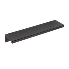 a black shelf on a white background