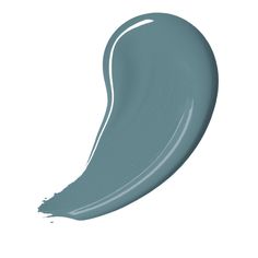 a blue shade on the side of a white background, with an oval shape in the center