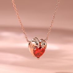 The two parrots on the pendant are tenderly joined together. A brilliant red heart-shaped stone sparkles at the center, capturing your burning love. It shines like the beating heart of your romance, a testament to the enduring love that intertwines your hearts. Embrace the romance woven into this necklace, as it becomes the physical embodiment of your love story.Carat Weight: 2.55 ctStone Size: 7*7 mmStone Type: Jeulia® StoneNumber of Stones: 1 Stone Shape: HeartStone Color: Garnet RedCarat Weig Burning Love, Beating Heart, Necklace Online, Buy One Get One, 7 And 7, Sterling Silver Necklace, Red Heart, Quality Jewelry, Sterling Silver Necklaces