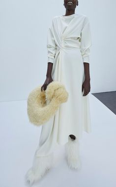 Draped Asymmetric Maxi Dress By A.w.a.k.e. Mode | Moda Operandi Awake Mode, Patchwork Skirt, Shades Of Beige, By Malene Birger, 2023 Fashion, Winter 2022, Fall 2023, Mode Fashion