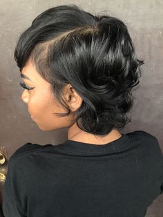 Hair Lob, Sassy Hairstyles, Short Hairstyles For Black Women, Short Black Hair, Brazilian Straight Human Hair, American Hairstyles, Easy Hairstyles For Medium Hair