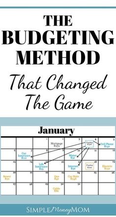 the budgeting method that changed the game