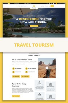 Travel Tourism – Free WP Tourism Theme Website Design Inspiration, Travel And Tourism