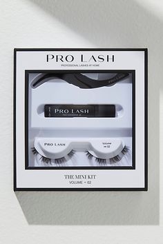 Discover Pro Lash, an at home lash system that effortlessly enhances your natural lashes with an easy application that lasts 10 days. Featuring 1 set of lashes, a mini lash adhesive, and mini curve tweezers, this mini kit has everything you need to obtain professional-quality results at a fraction of the cost. * Vegan & cruelty-free * Paraben-free, pthalates-free, sulfate-free, & non-GMO * Best for all skin types **Classic No. 01:** The Classic lashes offer a simple yet beautiful look. Lightweig Lash Aesthetic, Wispy Set, Pro Lash, Classic Lashes, Wispy Lashes, Lash Adhesive, Skincare Tools, Volume Lashes, Sulfate Free