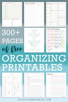 the ultimate guide to organizing printables for any type of organization in your home