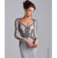 Elegant Long Sleeve Mother of Bride Dress Formal Evening Dresses 2018 Full Beaded Lace Sheath Long Evening Party Gown Mother of the Bride Gowns sold by MissZhu Bridal on Storenvy Bride Dresses Mermaid, Elegant Dresses Long Sleeve, Mermaid Applique, Mother Of The Bride Suits, Wedding Guest Gowns, Mother Dresses, Beaded Evening Gowns, Mermaid Prom Dresses Lace, Mother Of The Bride Gown