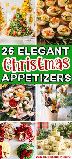 25 elegant christmas appetizers