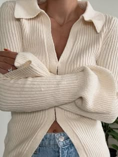 Ribbed Flares, The Cardigans, Spring Knits, Sweaters Cardigan, Spring Coat, Ribbed Dress, Beige Cardigan, Tops Casual, Cardigan Long