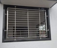 شواية نافذة من الستانلس ستيل Stainless Steel Grills For Windows, Steel Grills For Windows, Ss Window Grill Design, Stainless Steel Grill Design