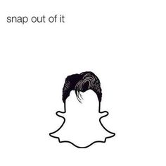 the snap out of it logo is shown in black and white, with an image of a