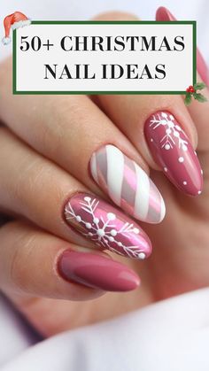 Warning: These 50 Christmas Nails May Cause Excessive Compliments!! 🎄💅 Get into the holiday spirit with these stunning Christmas Nails that will have everyone talking! From Christmas Gel Nails to Christmas Nails Acrylic, there's something for every festive look. Try Cute Christmas Nails or go bold with Red Christmas Nails for that perfect holiday vibe. 🎅✨ Need something quick? Check out Stick On Nails or add some sparkle with Nail Art Noel. These Xmas Nails and Christmas Nail Designs will get... Christmas Nail Designs Acrylic, Festive Holiday Nails, Art Noel, Makeup Nails Designs, Fingernail Designs, Glittery Nails