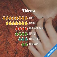 Thieves Recipe, Scent Recipes, Doterra Recipes, Thieves Essential Oil, Essential Oil Remedy