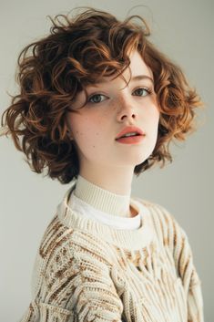 Face Frim Color Hair, Curly Ear Length Hair, Hair Reference Short, Ear Length Curly Hair, Chunky Bob Haircut, Honey Curly Hair, Jaw Length Hair, Short Curly Hair Women, Curly Hair Reference