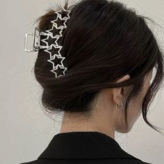 Rock The Scene Star Hair Claw | BOOGZEL CLOTHING – Boogzel Clothing Y2k Hair Accessories, Y2k Hair, Party Hair Accessories, Star Hair, Heart Hair, Metal Hair Clips, Hair Accessories Clips, Claw Hair Clips, Daily Jewelry