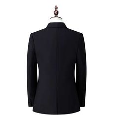 Made with modern elegance in mind, the Suit embodies refinement and sophistication Men's Classic Suit Color: black, dark blue Size: XS to 3XL Style: slim fit adhesive interlining cloth craft Style: Business, Formal wear Polyester Set Includes: Jacket, Trouser Gender: Male Age: Adult Brand Name: NoEnName_Null Product ID: CJXZ199334601 Note: All sizes are smaller than regular European and American sizes. Please choose the larger size if your size is between two sizes. Please allow 2-3cm difference Winter Black Tuxedo With Pressed Crease, Winter Black Slim Fit Suits, Modern Solid Color Semi-formal Suits, Tailored Black Tuxedo For Winter, Black Tuxedo With Hidden Button Closure, Tailored Tuxedo For Office In Winter, Black Suits With Lapel Collar For Business Casual, Fitted Tuxedo For Business Casual, Tailored Winter Tuxedo For Office