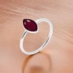 Natural Red Garnet Ring-925 Sterling Silver Ring-Garnet Marquise Cut Ring-Handmade Woman Ring-Dainty Silver Ring-Promise Ring-Gift For Woman Metal :  925 Sterling Silver  Gemstone : Garnet Birthstone 10x5mm Weight :  4.50 gram Marquise Cut Rings, Garnet Birthstone, Red Garnet Ring, Woman Ring, Promise Ring Gift, Garnet Ring, Ring Dainty, Ring Promise, Garnet Rings