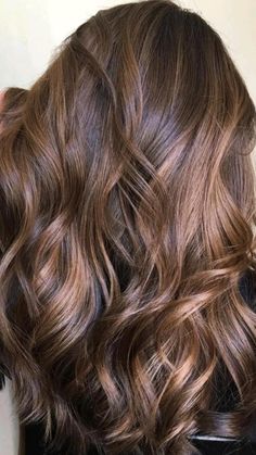 Dark Hair With Highlights And Lowlights, Dark Brown Hair With Highlights, Brown Hair Shades, Hair With Highlights, Dark Hair With Highlights, Hair Color Light Brown, Caramel Highlights