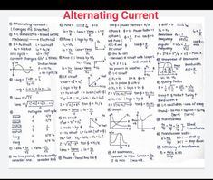 a piece of paper that has some writing on it with different types of graphs and numbers