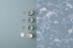 Flower Press Breathe Wallpaper | Blue | Graham & Brown