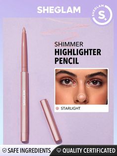 Brighten Eyes, Highlighter Pencil, Cream Eyeliner, Luxury Lipstick, Eye Brightener, Fairy Wands, Eyebrow Gel, Makeup Items, Gel Eyeliner