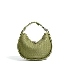 Leather Woven Handbag Crossbody Bag for Women - POPSEWING® Evening Bag With Intrecciato Weave And Double Handle, Evening Bags With Intrecciato Weave And Double Handle, Luxury Hobo Bag With Braided Handles In Satchel Shape, Chic Woven Leather Bucket Bag With Round Handle, Leather Bucket Bag With Intrecciato Weave For Errands, Chic Bucket Bag With Woven Leather And Round Handle, Evening Hobo Bag With Intrecciato Weave, Designer Woven Leather Bag For Everyday, Evening Hobo Bag With Braided Handles