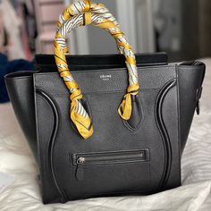 Pristine Condition! No Signs Of Wear! Celine Mini Luggage, Mini Luggage, Coach Horse And Carriage Tote, Celine Bags, Celine Luggage Bag, Limited Time, Satchel, Top Handle Bag, Bag Lady