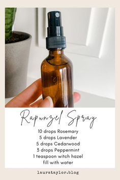 Essential Oil Hair Growth Spray, Diy Hair Growth Spray, Hair Growth Recipes, Rosemary Oil Hair Growth, Essential Oils For Hair Growth, Diy Hair Growth Oil, Essential Oil Hair, Diy Hair Spray, Oils For Hair Growth