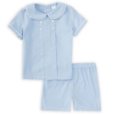 The Broke Brooke Andrew Peter Pan Collar Pique Set Baby 3m Nwt Baby Blue & White Heirloom Portraits, Baby Heirloom, Peter Pan Collar Shirt, Kids Clothes Boys, Pan Collar, Peter Pan Collar, Dillard's, Toddler Sizes, Baby Sets