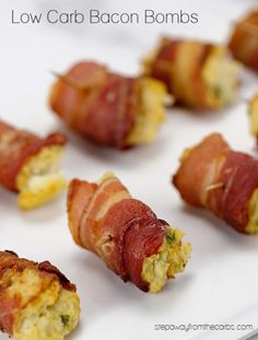 Low Carb Party Food, Keto Bacon Recipes, Lchf Snacks, Keto And Gluten Free, Party Food Recipes, Keto Bacon, Keto Appetizers, Hosting Ideas, Party Hosting