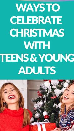 Christmas Break Ideas For Teens, Christmas Traditions For Teens, Christmas Traditions With Teens, Christmas Traditions For Adults, Christmas With Teens, Teen Holiday Party Ideas, Christmas For Teens, Christmas Activities For Teens, Christmas Morning Traditions