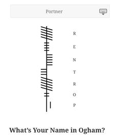 what's your name in ogham? - screenshote for the iphone